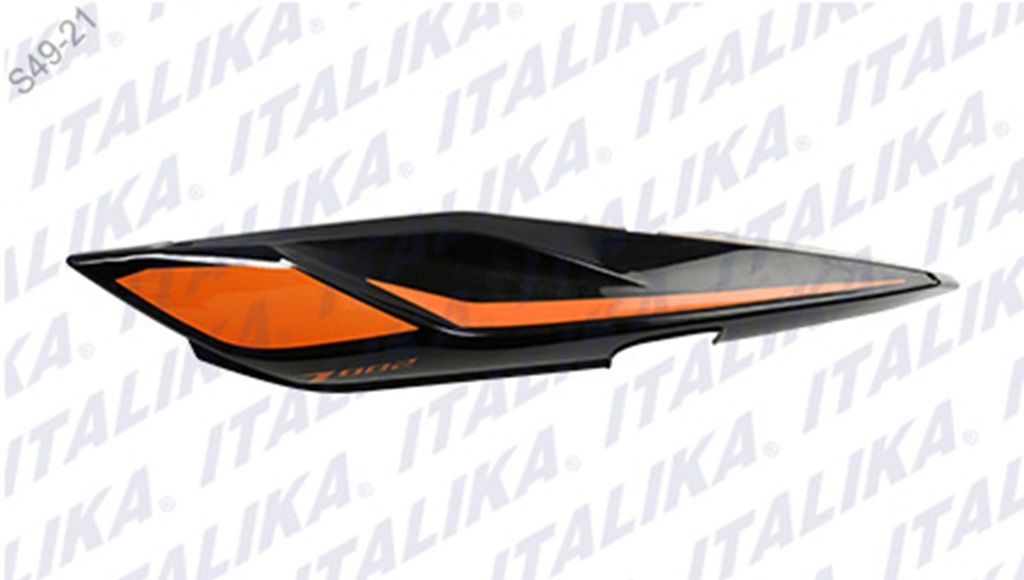 CUBIERTA TRAS DER NEGRO NARANJA 200Z