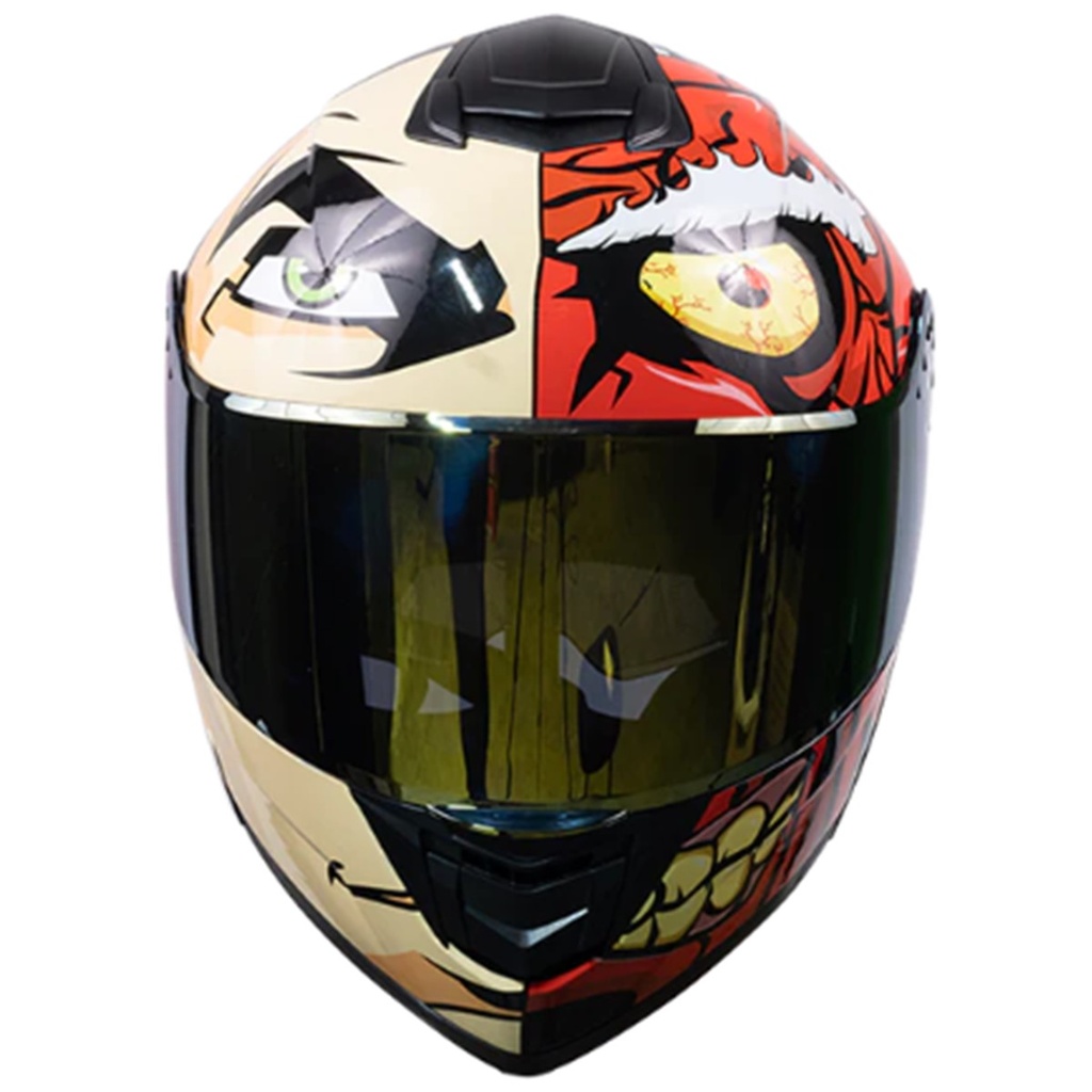 DC CASCO ZERO TWO FACES ROJO L
