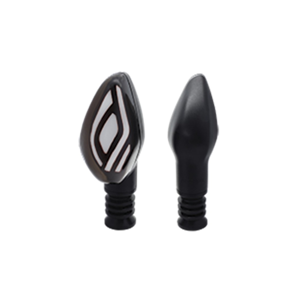 DIRECCIONAL LED SECUENCIAL TIPO OJO UNIVERSAL (AMARILLO-BLANCO)