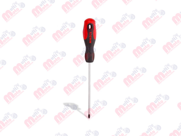 Desarmador de cruz 3/16” x 8” cromo vanadio magnetizado