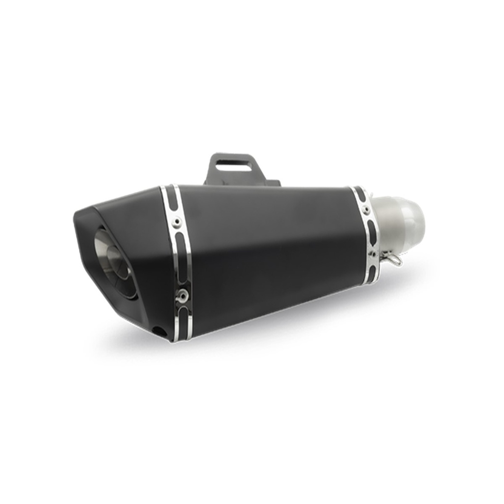 ESCAPE DEPORTIVO HEXAGONAL CON BASE   NEGRO MATE