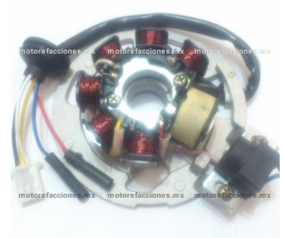 ESTATOR MAGNETO Nº 4 C/S  VENTO ZIP