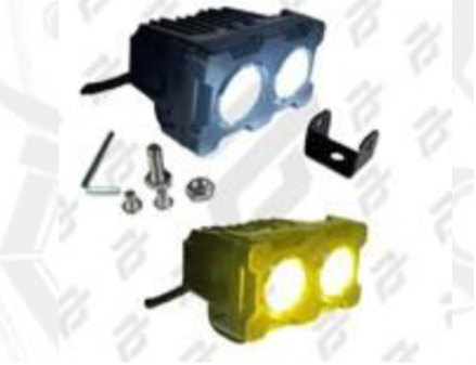 FARO AUXILIAR 12 Vcc LUZ BLANCA/AMBAR UNIVERSAL