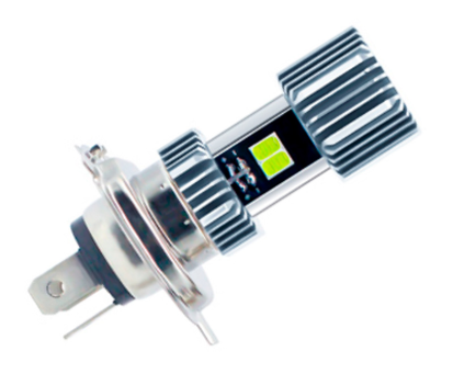 FOCO LED ALUMINIO P/MOTOCICLETA PREMIUM IR0525 H4 10-100V 14W 2000LM