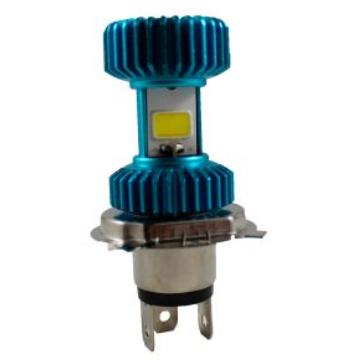 FOCO LED INDIRECTA H4  CON VENTILADOR 12 Vcc