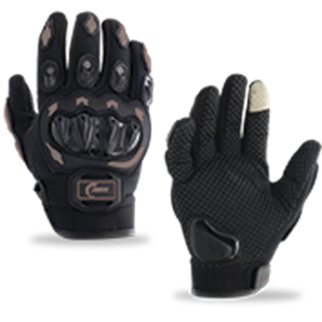 GUANTE CON PROTECCIÓN COLOR GRIS MEDIANO PARA PANTALLA TACTIL