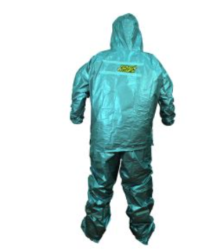 IMPERMEABLE ECONOMICO ADVENTURE 360 CABALLERO TALLA M CALIBRE 2.5 CHAMARRA, PANTALON C/BOTAS AZUL