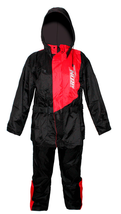 IMPERMEABLE RACING C/PANTALON (2 PZAS) MSD-801 ROJO TALLA G