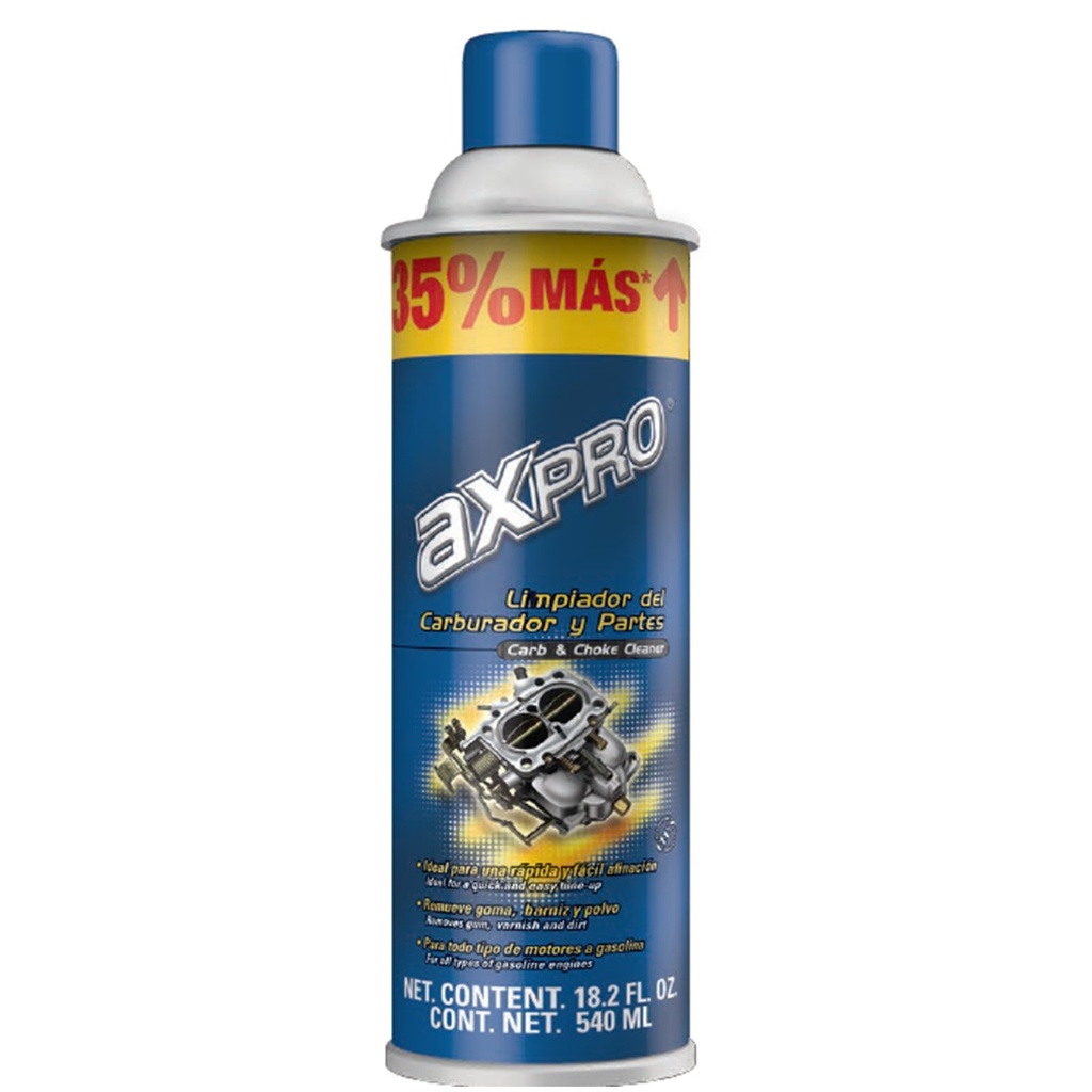 LIMP CARBURADOR AXPRO 35% MÁS