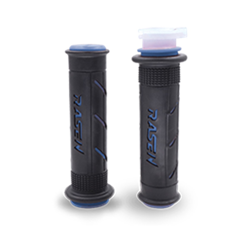 PUÑO DE CAUCHO TIPO RANURADO (AZUL)