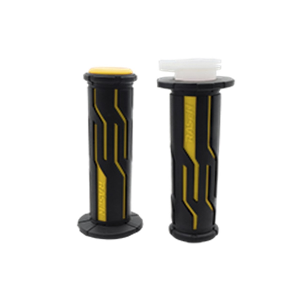 PUÑO DE CAUCHO TIPO SURCOS (AMARILLO)