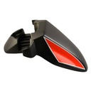 SALPICADERA DEL NEGRO NARANJA NEW WS150