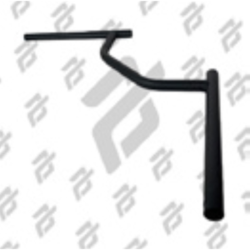 Manubrio Negro Mate TIPO MURCIELAGO UNIVERSAL