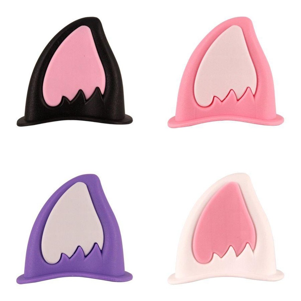 Oreja de gato para casco (bicolor)