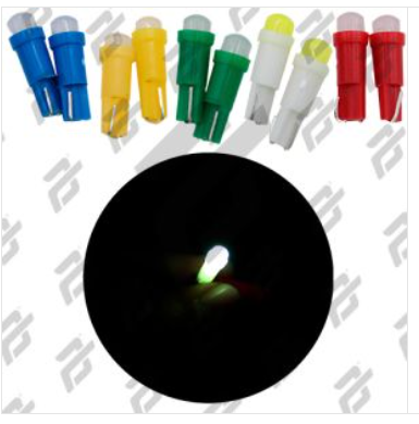 PAR DE FOCOS PARA TABLERO ANTIGOLPES 12 Vcc (AMARILLO, ROJO, VERDE, AZUL Y BLANCO)UNIVERSAL POR PIEZA