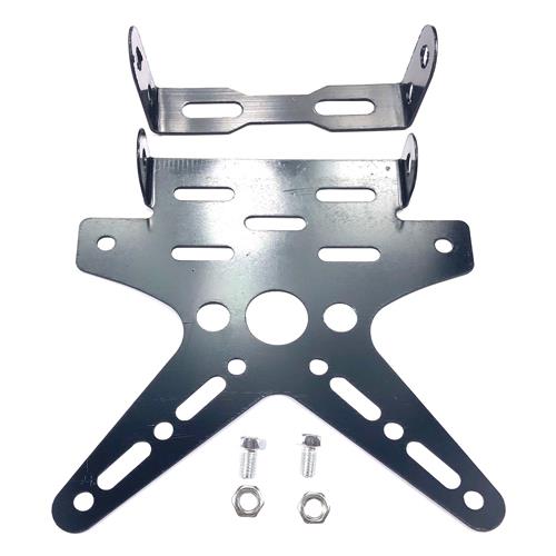 PORTA PLACA PROMOTO NEGRO ALUMINIO