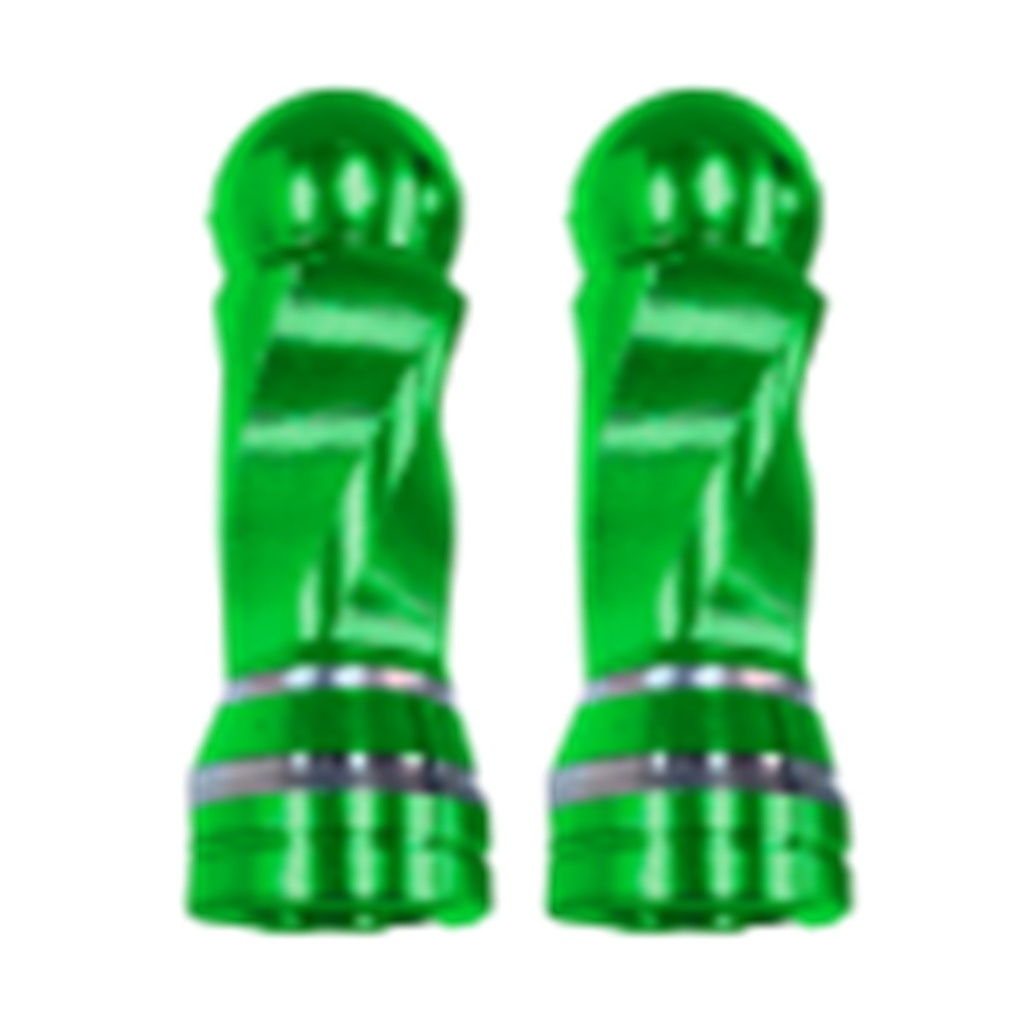 TAPON DECORATIVO PARA VALVULA EN FORMA RODONDO (VERDE)