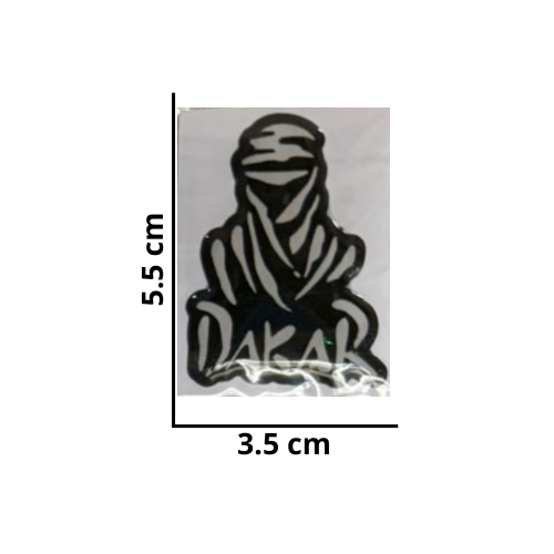 [MED-ACR-208] CALCOMANIA MEDIANA ACRILICO DAKAR 5.5x3.5 cm 