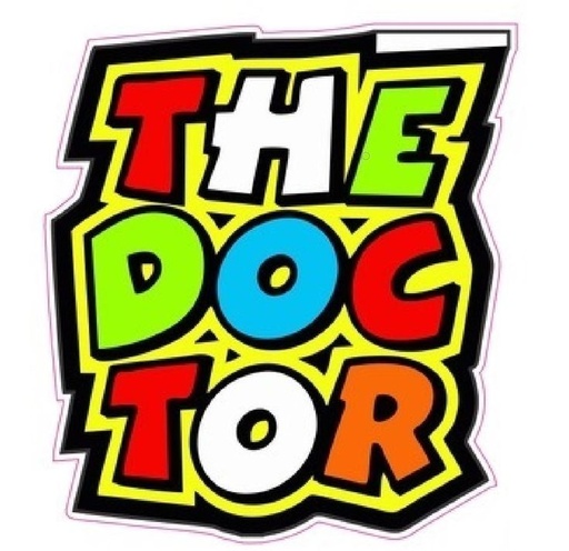 [REF-051] CALCOMANIA REFLEJANTE THE DOCTOR