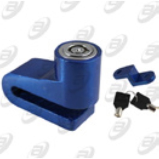 [CDM-009] CANDADO FRENO DE DISCO AZUL UNIVERSAL