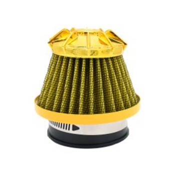 [FIA-A016AM] FILTRO DE AIRE AMARILLO ALTO FLUJO CORTO 35/42/48mm UNIVERSAL