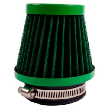 [FIA-A015VE] FILTRO DE ALTO FLUJO VERDE 35/42/48mm XTREME RACING UNIVERSAL