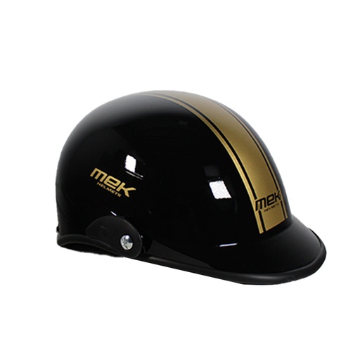 [CAS-CH-BL03] MEDIO CASCO MEK COLOR VERSIÓN VERANO NEGRO/AMARILLO