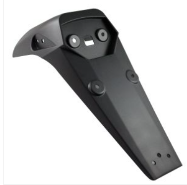 [SAL-055NE] SALPICADERA TRASERA NEGRA DM-150 10-19