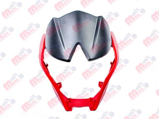[F13011335-R] CUBIERTA FR ROJO Z NEGRO MATE 125Z 