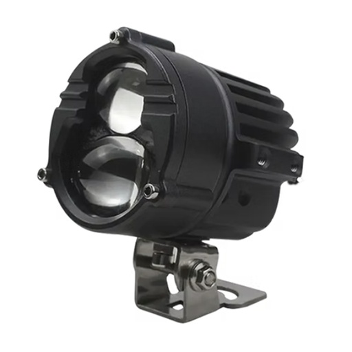 [OK-FAR-A019] FARO AUXILIAR REDONDO CON MINI LUPA LUZ BLANCA Y AMARILLA