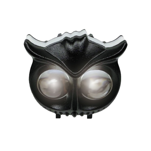 [OK-FAR-A023] FARO AUXILIAR LED BUHO CON HALO INTERMEDIO LUZ AMARILLO-BLANCO