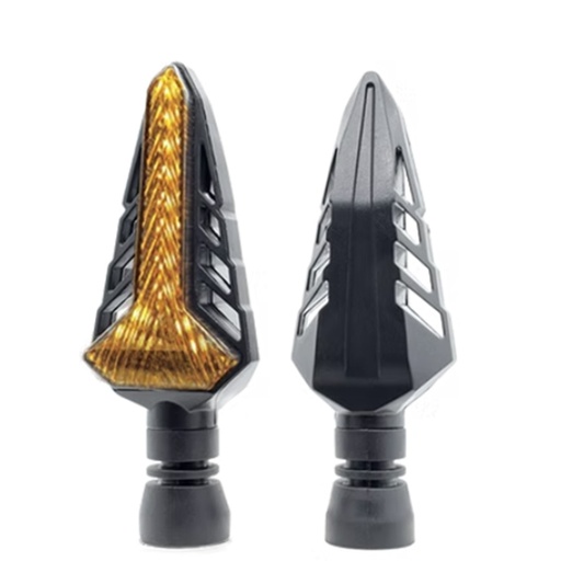 [OK-DIR-A031] DIRECCIONAL LED SECUENCIAL TIPO PINO AMARILLO UNIVERSAL