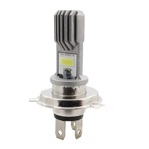 [OK-FOC-A007] FOCO DE FARO PLATA LED PREMIUM H4 BLANCO