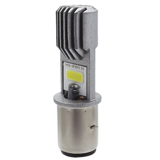 [OK-FOC-A008] FOCO DE FARO PLATA LED PREMIUM MEDIA VUELTA BLANCO