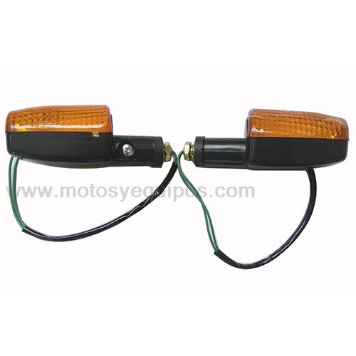 [3257-1028] PAR DIRECCIONALES TRASERAS P/ITALIKA FORZA 150 PROMOTO