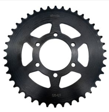 [SPR-A027] SPROCKET TRASERO 42T CON BIRLOS PASO 520 IT 250-Z 19-24/ IT RT-250 16-20/ IT DM-250 16-18/ IT RT-250SP 20-24