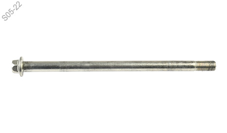 [C14040025] EJE RUEDA DEL HUNK 150, ECO150 CARGO, ECO150 TR