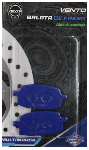 [VG06070007] Juego de Balata de Freno Vento Terra 150 RZ 2020,Terra 150 RZ 2022