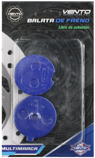 [VG06070016] Juego de Balata de Freno Vento Crossmax 150 2022,Crossmax 150 2023,Crossmax 170 2024,Crossmax 200 2020,Crossmax 200 2022,Crossmax 200 2023,Crossmax 220 2024,Stark 150 2022,Stark 200 2022