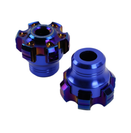 [99-0040-001] SLIDER EJE DELANTERO/TRASERO AZUL UNIVERSAL