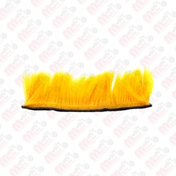 [MZ-1292-AM] Mohicana pelo sintético amarillo