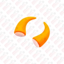 [MZ-1026-N] Cuernito corto para casco naranja