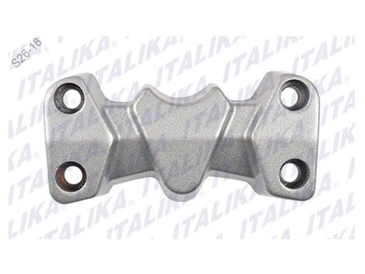 [F01030162] ABRAZADERA SUP MANUBRIO PLATA RC150