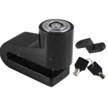 [CDM-015] CANDADO FRENO DE DISCO NEGRO