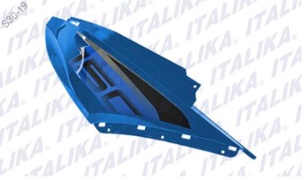 [F13012173] CUBIERTA COLA DER AZUL REY METALICO MODENA 150