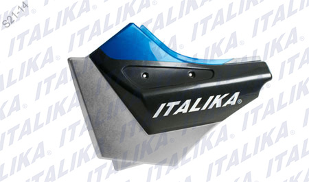 [F13010188] CUBIERTA IZQUIERDA AZUL TX200