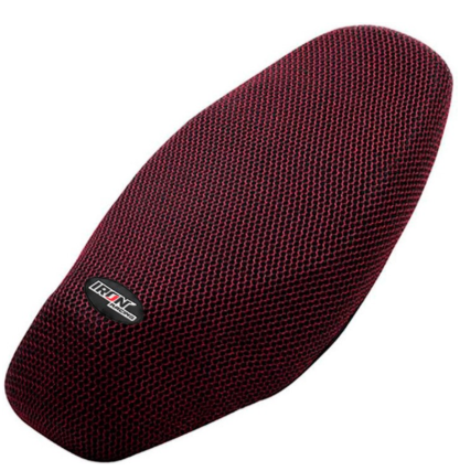 [ASI-4401-0903R] CUBIERTA TERMICA REFORZADA P/ASIENTO DE MOTO 82*50CM ROJO TALLA L