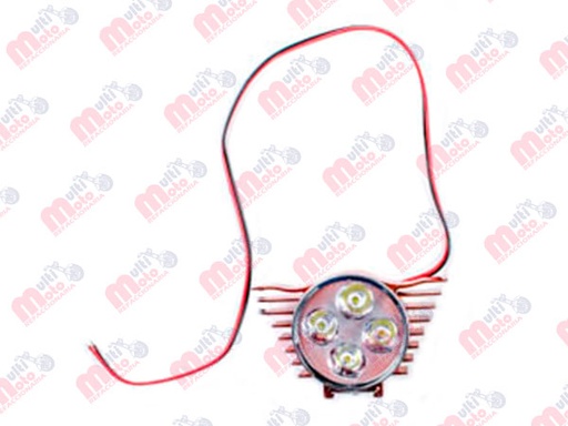 [FOB-3216-0907] FARO AUXILIAR HYPER LEDS IR-0900 8-80V 4W 6000K 200LM NARANJA