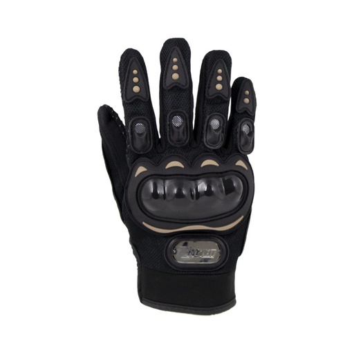 [GUA-7107-0052A] GUANTE P/ MOTOCICLISTA IRON RACING STREET NEGRO TALLA M