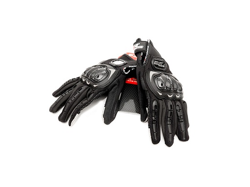 [GUA-7107-0022B] GUANTE P/MOTOCICLISTA IRON RACING TACTIL TOUCH PHOENIX NEGRO TALLA L